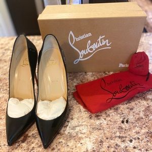 Christian Louboutin Patent Pigalle Follies 100